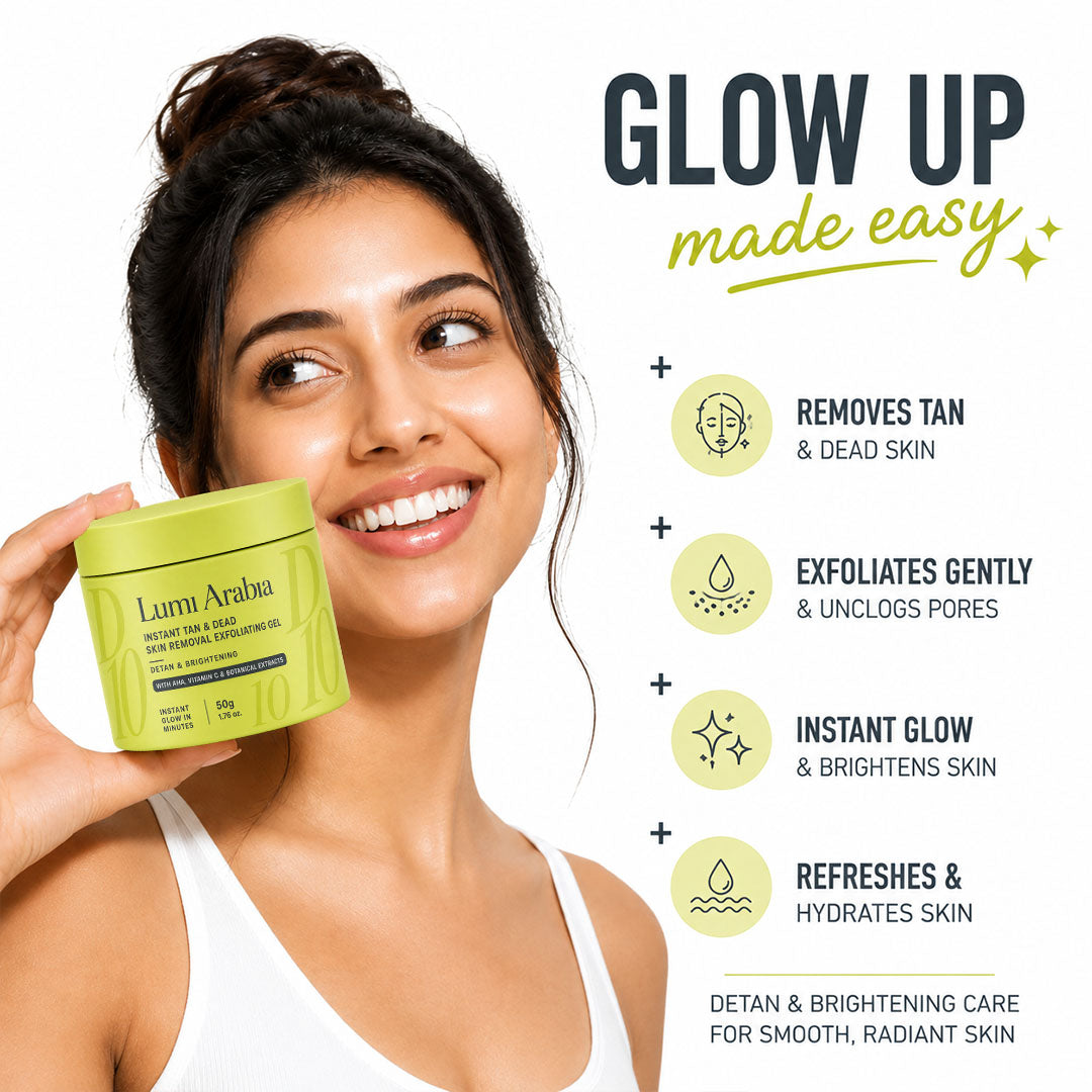 Instant Tan & Dead Skin Removal Exfoliating Gel