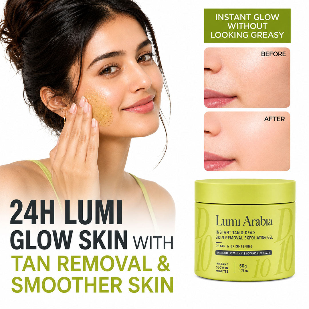 Instant Tan & Dead Skin Removal Exfoliating Gel